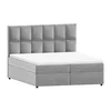 Boxspring postel 180x200 cm s úložným prostorem