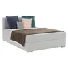 Boxspring Singularis 140x200 cm – světle šedá