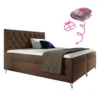 Boxspringová postel 160x200 Velvet GULIETTE + dárek