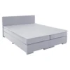 Boxspringová postel ADARA 180x200 světle šedá