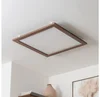 Brilagi LED stropní svítidlo SLIMFRAME WOOD