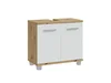 CANELU skříňka pod umyvadlo dub artisan/secret grey (68,6×62×34,8 cm) – 5 let záruka