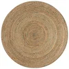 Capri Jute kruhový koberec Flair Rugs