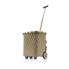 Carrycruiser Frame Rhombus olive – nákupní košík Reisenthel