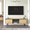 Casarredo ASPERE TV skříňka dub/antracit