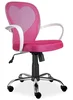 Casarredo DAISY – kancelářské křeslo, růžové