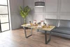 Casarredo Jídelní stůl Louisiana 160 cm dub sonoma a černá