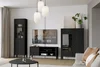 Casarredo KENORA Obývací stěna černá MM-3+4+6