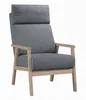 Casarredo Křeslo RELAX 1 – bílá/šedá