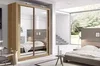 Casarredo Šatní skříň ARTÍ 180 dub Shetland s zrcadly