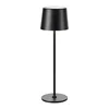 Černá LED stolní lampa Fiore