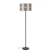 Černá stojací lampa Selita