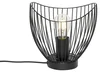 Černá stolní lampa Pua s nastavitelností