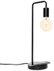 Černá stolní lampa s bezdrátovým nabíjením Facil