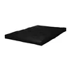 Černá středně tvrdá futonová matrace 90x200 cm Coco Black