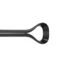 Černá teleskopická garnýž LOOP 107–305 cm