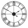 Černé nástěnné hodiny Premier Housewares Matt 59 cm