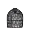 Černé stínidlo Domitila 44 cm Kave Home