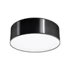 Černé stropní LED svítidlo Nice Lamps Atis