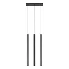 Černé závěsné svítidlo Nice Lamps Fideus 30 cm