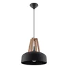 Černo-béžové závěsné svítidlo Nice Lamps Olla