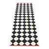 Černo-bílý venkovní a vnitřní běhoun Marre 70x225 cm Pappelina