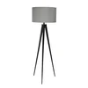 Černo-šedá stojací lampa Zuiver Tripod