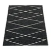 Černý venkovní a vnitřní koberec 70x100 cm Max Black