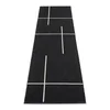 Černý vnitřní a venkovní běhoun 70x270 cm Fred Black