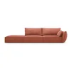 Červená rohová lenoška Vanda Mazzini Sofas