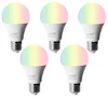 Chytré RGBW LED žárovky E27 (5 kusů)