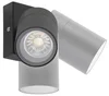 Chytré venkovní nástěnné LED svítidlo IP44 s Wi-Fi a GU10