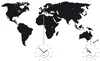 Clocker Nalepovací Hodiny Worldtime s Mapou