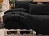 Cottonbox bavlněné povlečení NEAT Black 140x200/70x90 cm