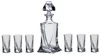 Crystal Bohemia Quadro set sklenic a karafy