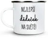 Dárkový plecháček Nejlepší dědeček 300 ml