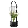 Dekorační stojan s květináčem a LED osvětlením, VELOM Typ 1, 50,3 cm