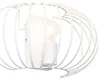 Designová nástěnná lampa Johanna bílá 39 cm