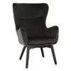 Designové křeslo TAUPE Velvet