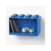Dětská modrá police LEGO® Brick 8