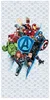 Dětská osuška Avengers 70x140 cm