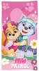 Dětská osuška Paw Patrol růžová 70x140 cm