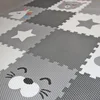 Dětská podlaha Minideckfloor 16 dílů s motivy zvířátek a hvězd