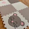 Dětská podlaha Minideckfloor 6dílná sada myška a tlapka