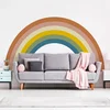 Dětská samolepka na zeď Pastel Rainbow 158x87 cm
