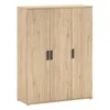 Dětská šatní skříň Sam přírodní 150x199x59 cm
