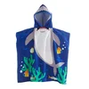 Dětské bavlněné pončo Shark
