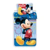 Dětské bavlněné povlečení Mickey Hello 140x200 cm