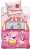 Dětské povlečení Peppa Pig Festival 140x200/70x90 cm