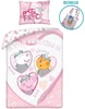 Dětské povlečení Peppa Pig s motivem Pravá princezna 100 % bavlna 40x60/135x100 cm
